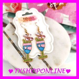 💗💗Pretty bling rhinestones fashion earrings💗💗 NEW